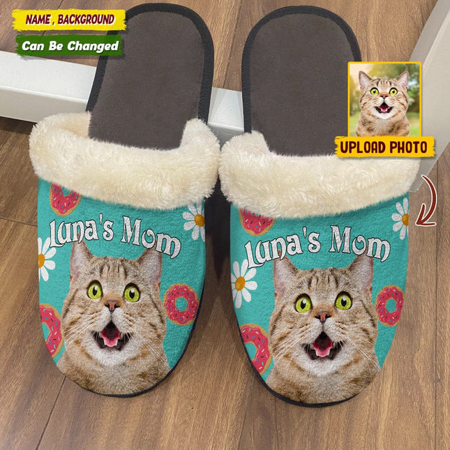 Custom Photo People Plush Slippers